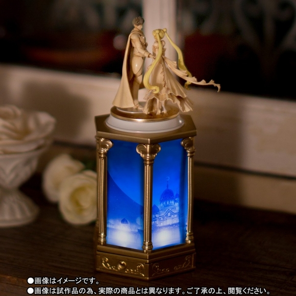 Bandai PROPLICA Sailor Moon Tuxedo Mirage Memorial Ornament Music Box Replica - Picture 2 of 12